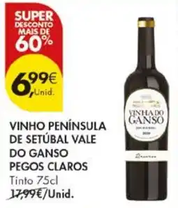 Pingo Doce vinho península de setúbal vale do ganso pegos claros promoção