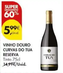 Pingo Doce vinho douro curvas do tua reserva promoção