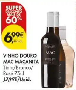 Pingo Doce vinho douro mac maçanita promoção