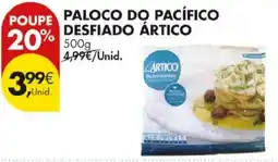 Pingo Doce paloco do pacífico desfiado ártico promoção