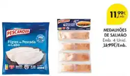 Pingo Doce Pescanova medalhões de salmão promoção
