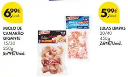 Pingo Doce Mioło de camarão gigante pescanova promoção