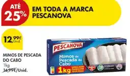 Pingo Doce Mimos de Pescada do Cabo Pescanova promoção