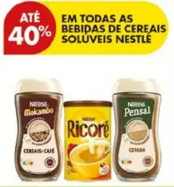 Bebidas de cereais soluveis nestle