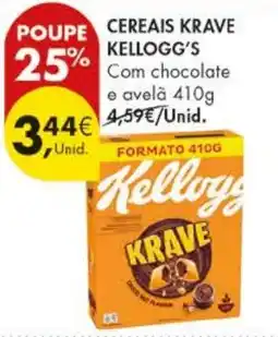 Pingo Doce Cereais krave kellogg's promoção