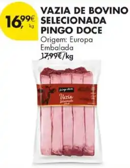 Pingo Doce Vazia de bovino selecionada pingo doce promoção