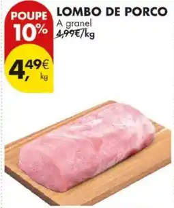 Pingo Doce Lombo de porco promoção