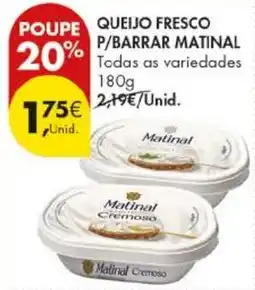 Pingo Doce Queijo fresco p/barrar matinal promoção