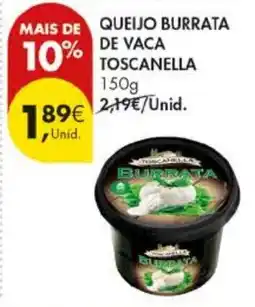 Pingo Doce queijo burrata de vaca toscanella promoção