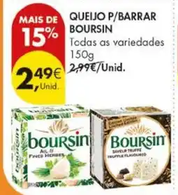 Pingo Doce Queijo p/barrar boursin promoção