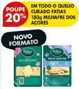 Pingo Doce Queijo curado fatias milhafre dos açores promoção