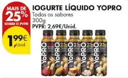 Pingo Doce Iogurte líquido yopro promoção