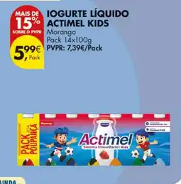 Pingo Doce Iogurte líquido actimel kids promoção