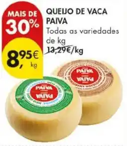 Pingo Doce Queijo de vaca paiva promoção