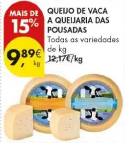 Pingo Doce Queijo de vaca a queijaria das pousadas promoção