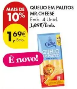 Pingo Doce Queijo em palitos mr.cheese promoção