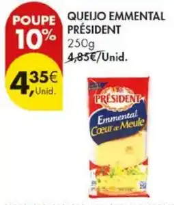 Pingo Doce queijo emmental president promoção