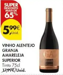 Pingo Doce Vinho alentejo granja amareleja superior promoção