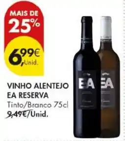 Pingo Doce vinho alentejo ea reserva promoção