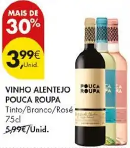 Pingo Doce vinho alentejo pouca roupa promoção