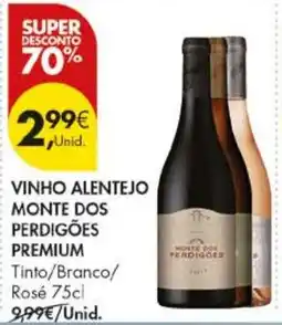 Pingo Doce Vinho alentejo monte dos perdigões premium promoção