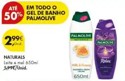 Pingo Doce Palmolive naturals leite e mel promoção
