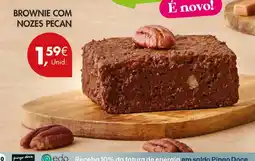 Pingo Doce Brownie com nozes pecan promoção