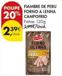 Pingo Doce Fiambre de peru campo froio promoção