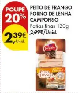 Pingo Doce Peito de frango forno de lenha campo frío promoção
