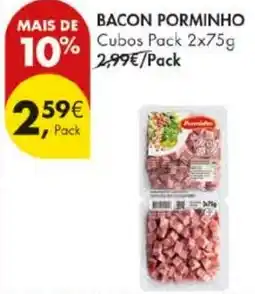 Pingo Doce Bacon Porminho promoção