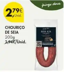 Pingo Doce Chouriço de seia promoção