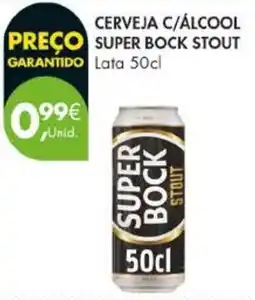 Pingo Doce Cerveja c/álcool super bock stout promoção