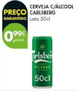 Pingo Doce Cerveja c/álcool carlsberg promoção