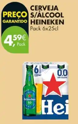 Pingo Doce Cerveja s/alcool heineken promoção
