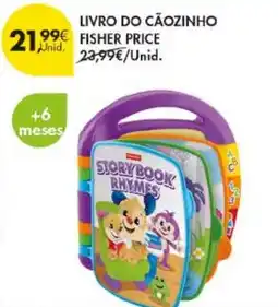 Pingo Doce Livre do cãozinho fisher price promoção