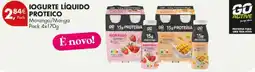 Pingo Doce Iogurte líquido proteico go active promoção