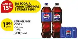 Pingo Doce refrigerante c/gás original pepsi promoção