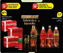 Pingo Doce coca cola zero promoção