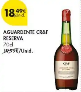 Aguardente cr&f reserva
