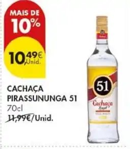 Pingo Doce Cachaça Pirassununga 51 promoção