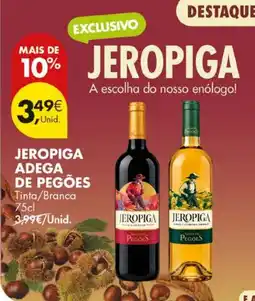 Pingo Doce jeropiga adega de pegões promoção