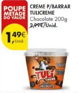 Pingo Doce Creme p/barrar tulicreme chocolate promoção