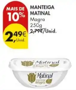 Pingo Doce Manteiga Matinal Magra promoção