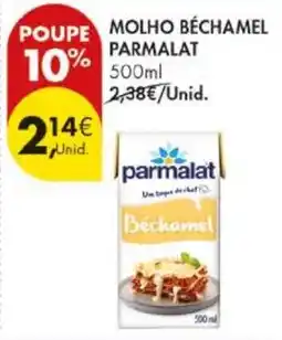 Pingo Doce molho béchamel parmalat promoção