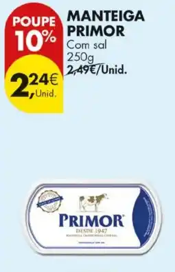 Pingo Doce Manteiga primor promoção