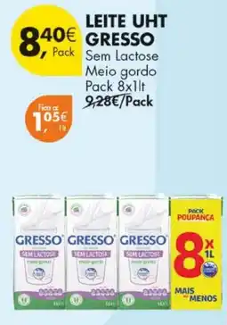 Pingo Doce Leite uht gresso promoção