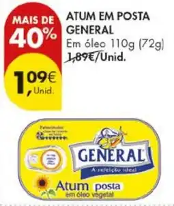 Pingo Doce Atum em posta general promoção