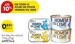 Pingo Doce Atum em posta homem do leme promoção