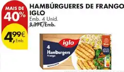 Pingo Doce hamburgueres de frango iglo promoção