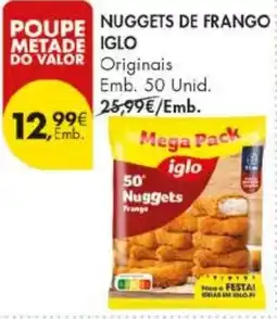 Pingo Doce nuggets de frango iglo promoção